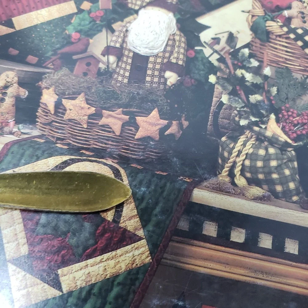 Debbie Mumm Christmas Baskets Quilt Pattern Book 1998 Holiday Folk Art BK-16